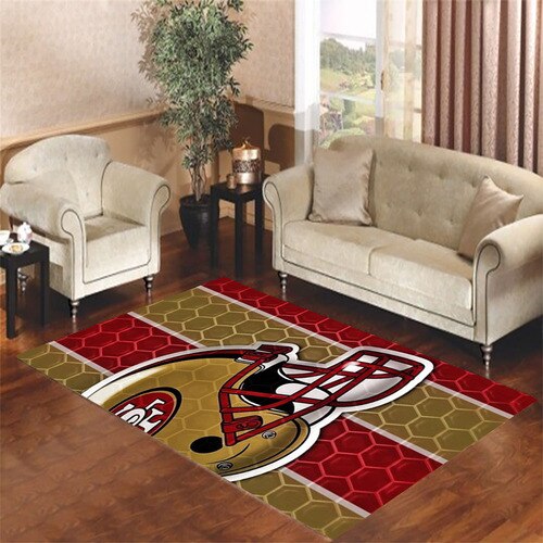 green bay packers helmet Living room carpet rugs