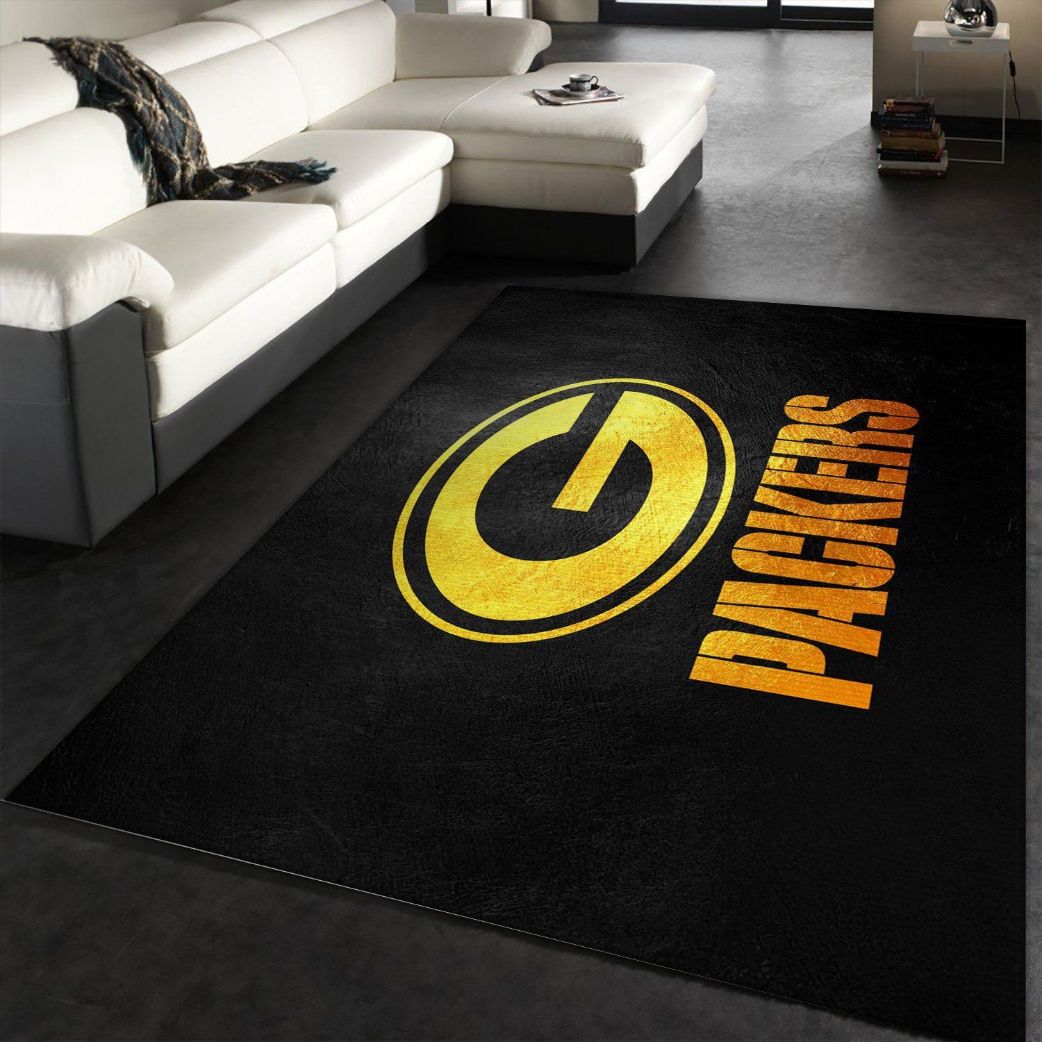 Green Bay Packers NFL Area Rug For Christmas, Living Room Rug, Home US Decor