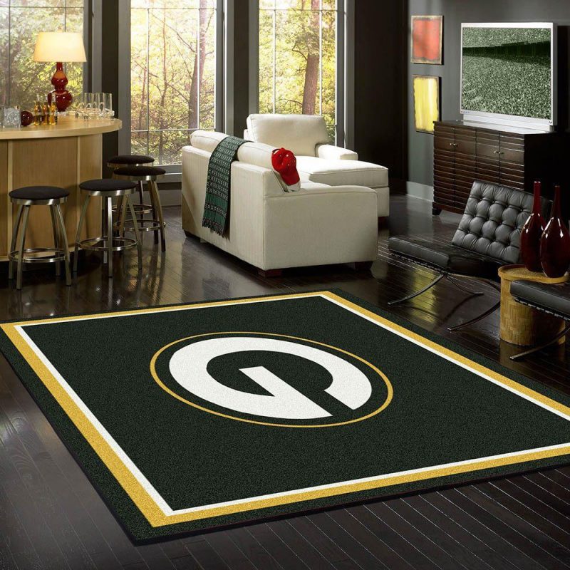 Green Bay Packers Nfl Carpet Living Room Rugs 2