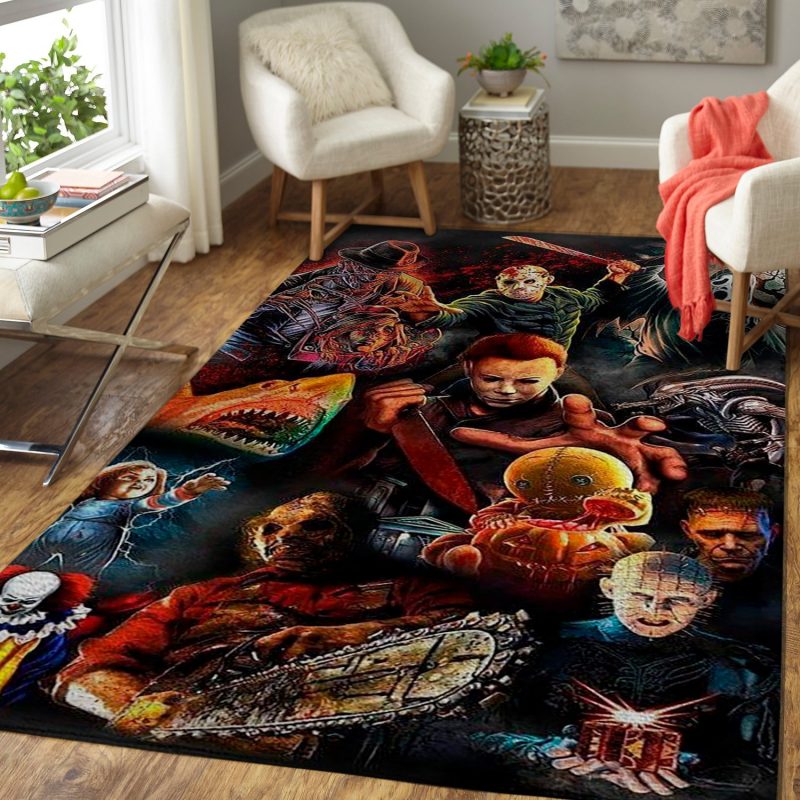 Halloween Area Halloween Special Living Room Rug Carpet - Teeruto
