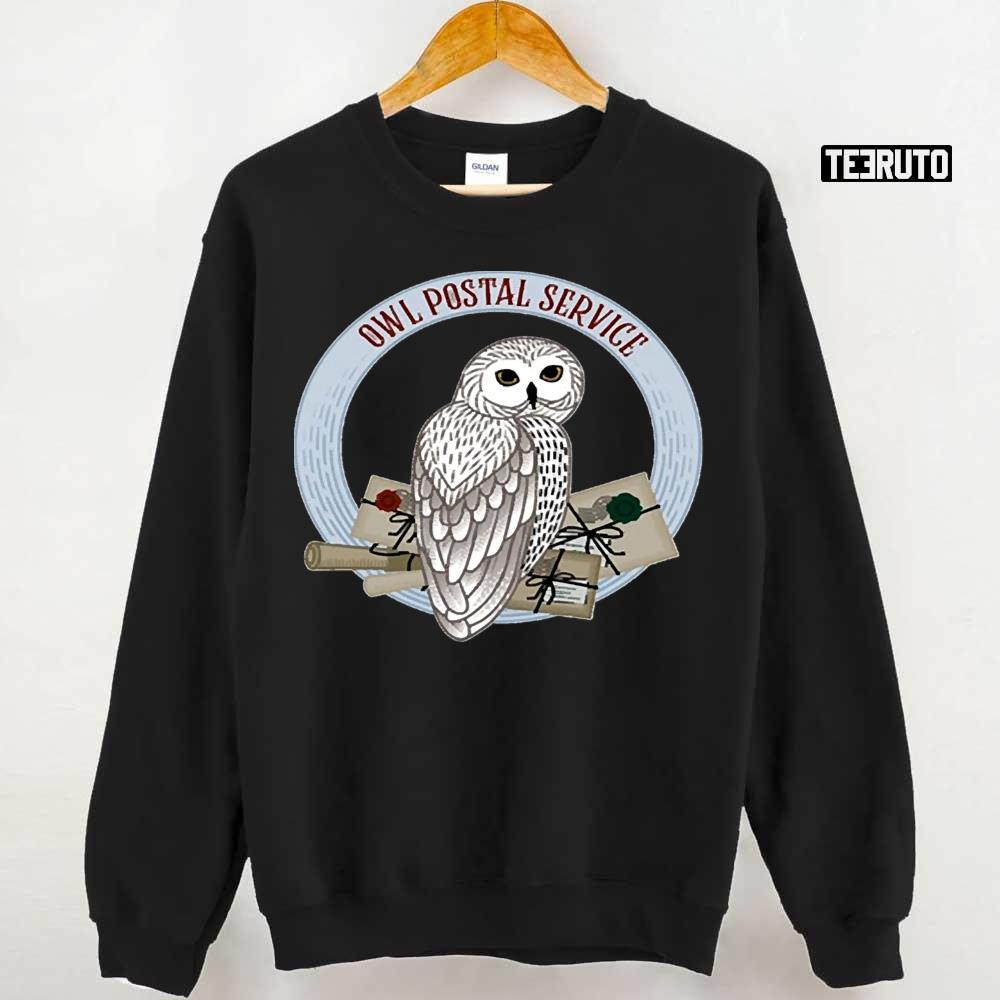 Hary Postal Service Owl Unisex T-Shirt