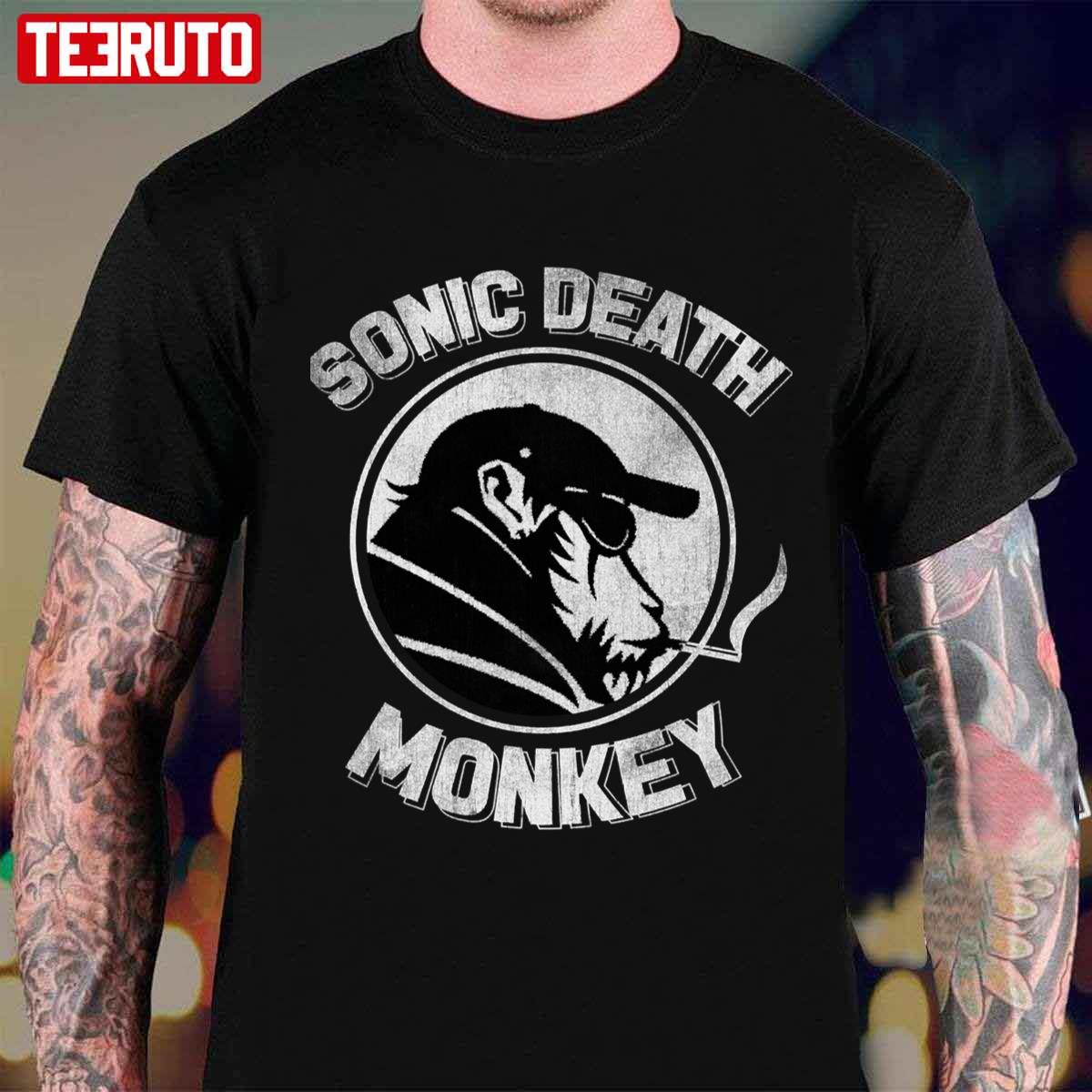 High Fidelity Sonic Death Monkey Unisex T-shirt