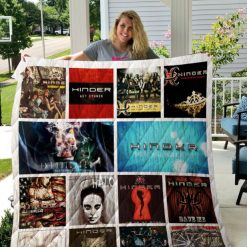 Hinder Albums For Fans Collection Quilt Blanket