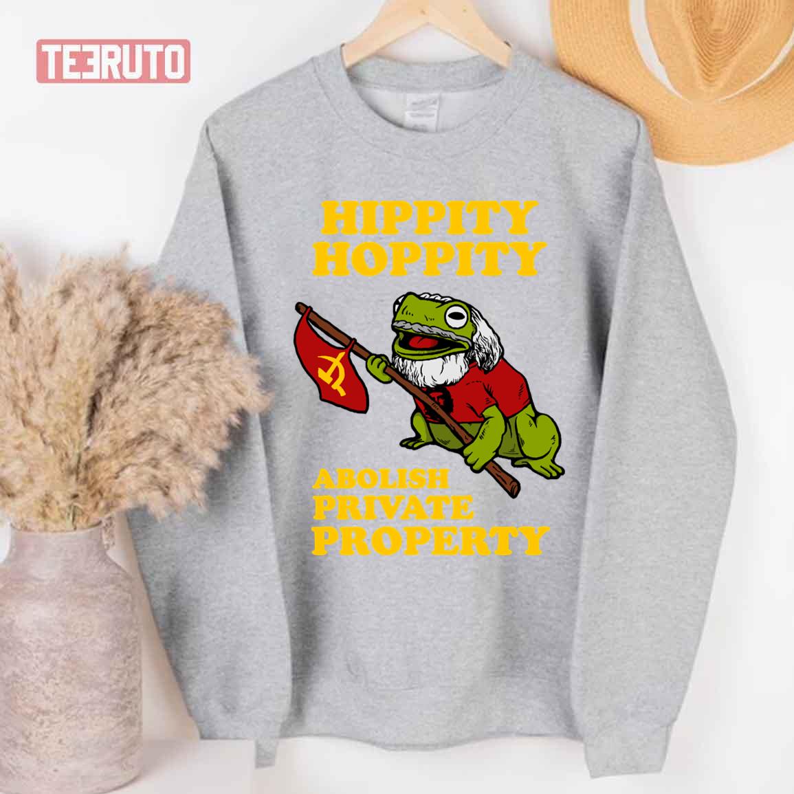 Hippity Hoppity Abolish Private Property Unisex T-Shirt