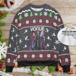 Hocus Pocus Vogue Witches Ugly Christmas Sweater