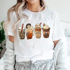 Horror Coffee Latte Halloween Shirt