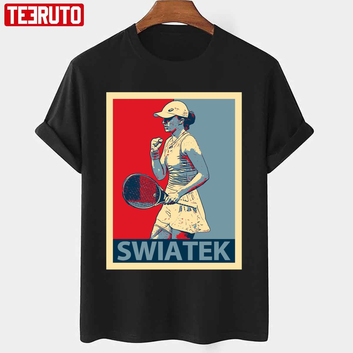 Iga Swiatek Hope Art Unisex T-shirt