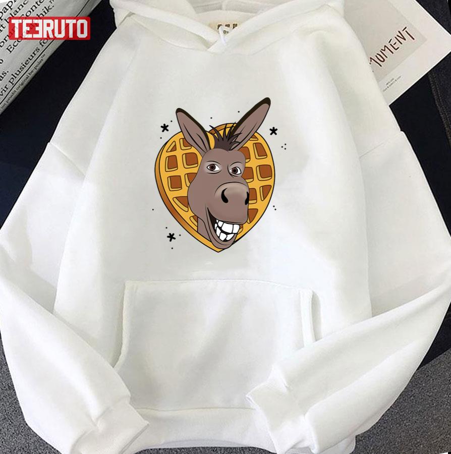 I'm Making Waffles Shrek Donkey Funny Unisex Tshirt Teeruto