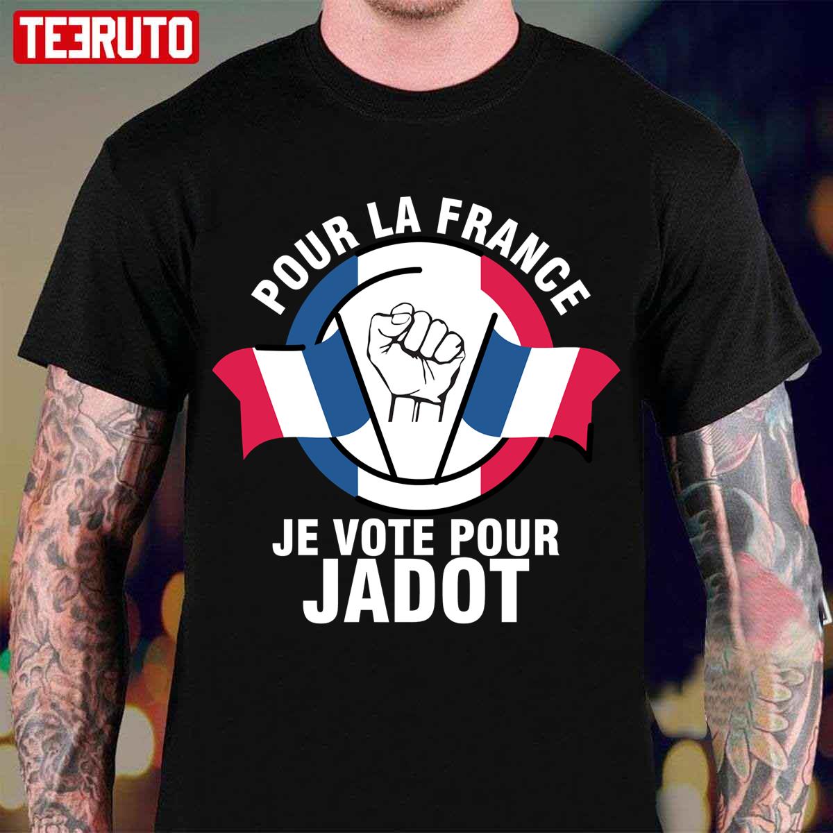 I'm Voting For Jadot Yannick Presidential 2022 Je Vote Pour Japot Unisex T-Shirt