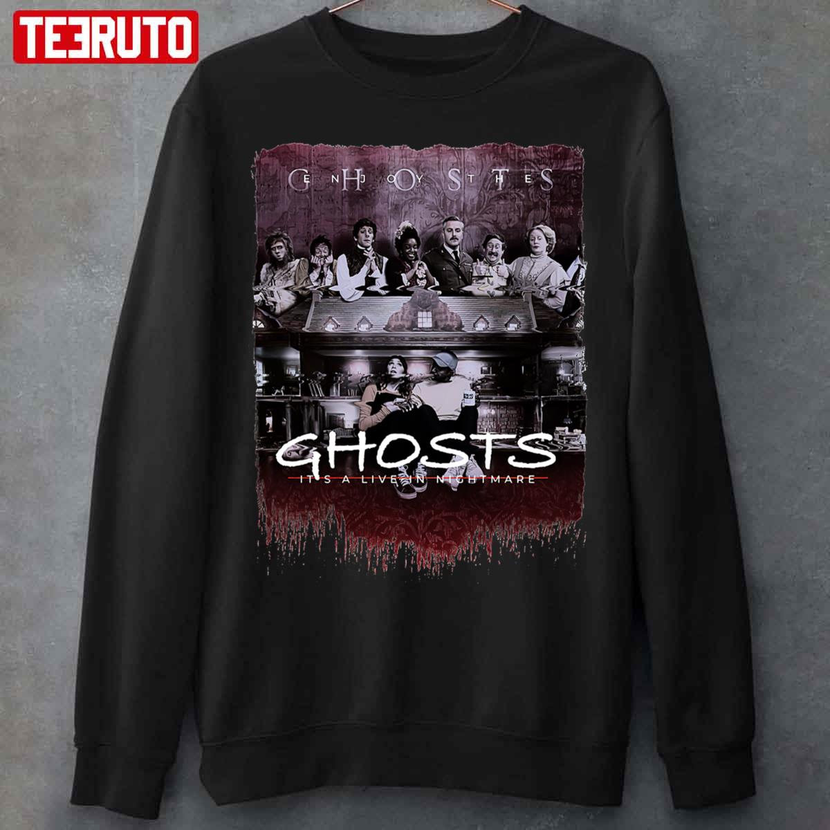 It’s A Live In Nightmare Bbc Ghost Unisex Sweatshirt