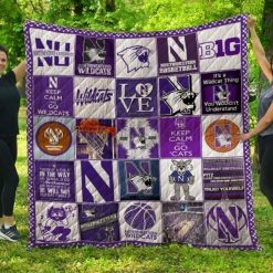 It’s A Wildcat Thing Ncaa Northwestern Wildcats Collection Quilt Blanket