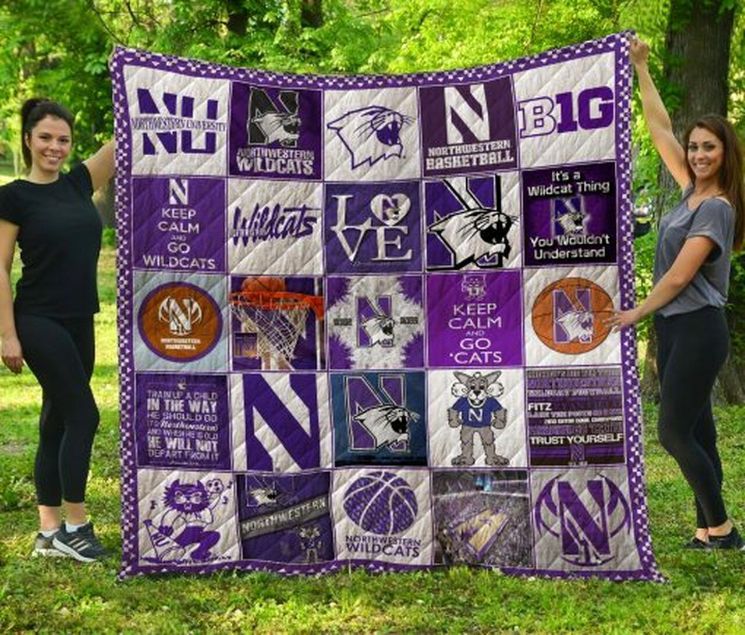 It's A Wildcat Thing Ncaa Northwestern Wildcats Collection Quilt ...