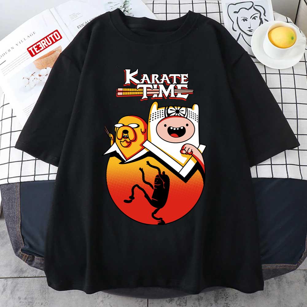It’s Karate Time Finn San and Mr Mijake Cobra Kai Unisex T-shirt