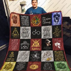 It’s Liquid Luck Harry Potter Collection Quilt Blanket