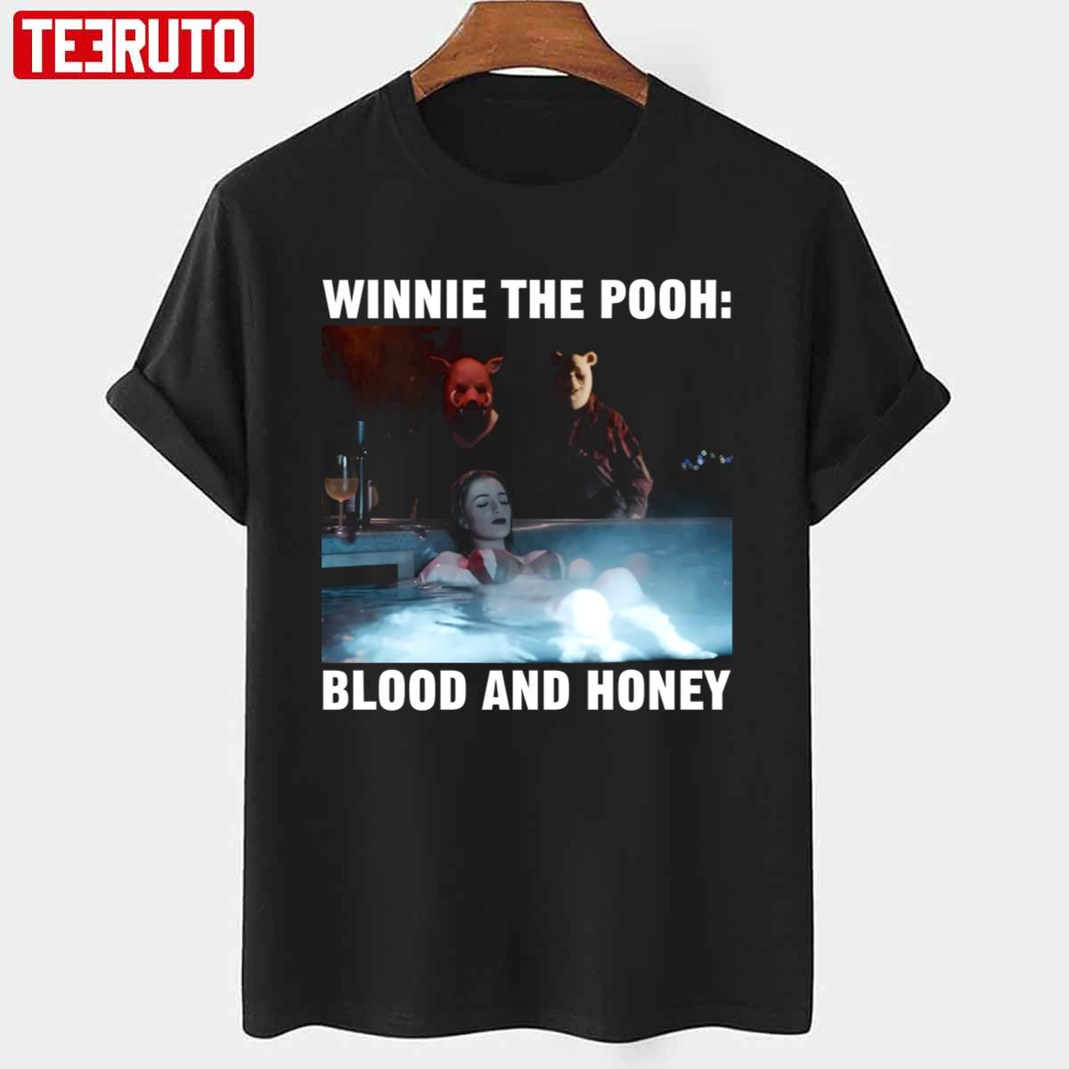 It’s Not Brain Surgery Winnie The Pooh Blood And Honey Unisex T-shirt