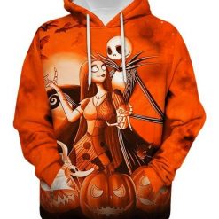 Jack Skellington 3d Hoodie
