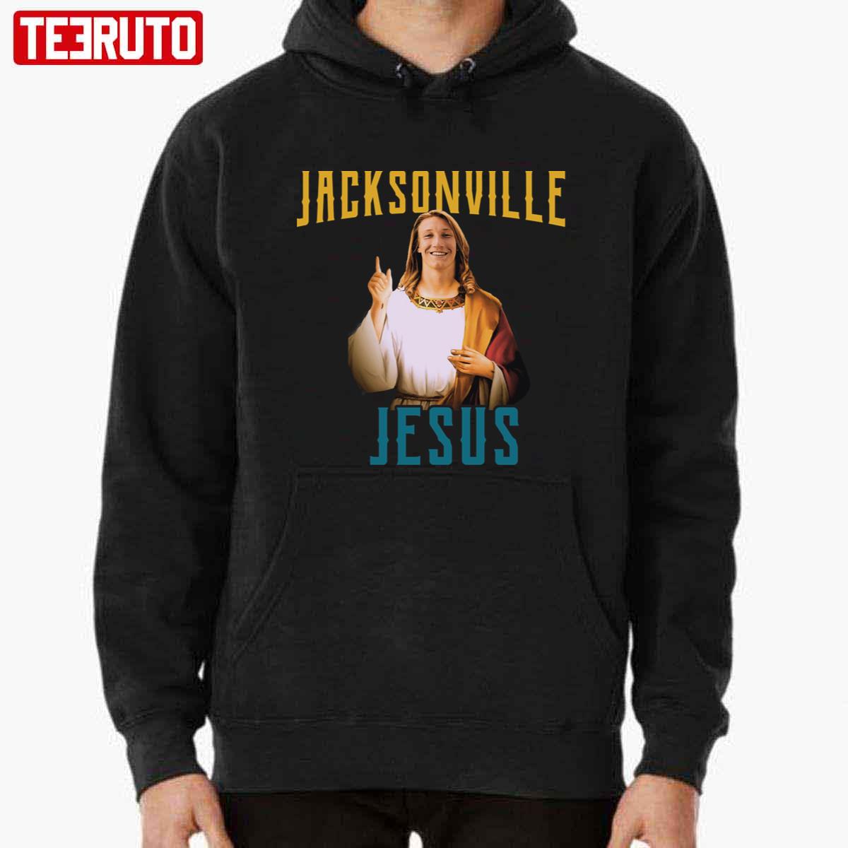 Jacksonville Jesus Trevor Lawrence Unisex T-shirt - Teeruto