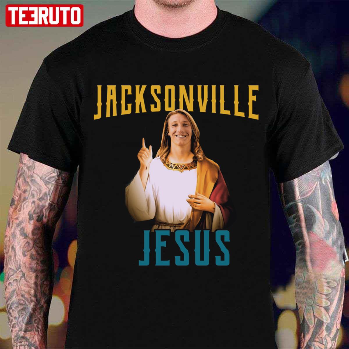 Jacksonville Jesus (Trevor Lawrence ) Short-Sleeve Unisex T-Shirt