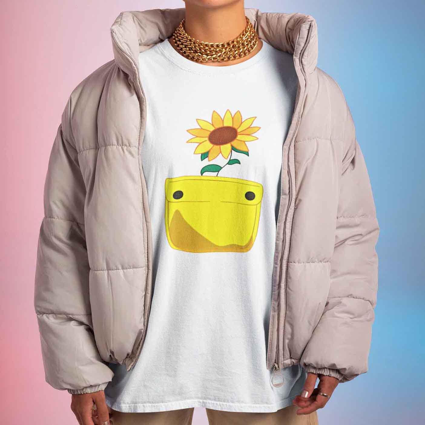 Japanese Ai Ohto Sunflower Wonder Egg Priority Anime Unisex T-shirt