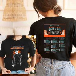 Jason Aldean Rock N Roll Cowboy Tour 2022 Jason Aldean Concert Design Unisex T-Shirt