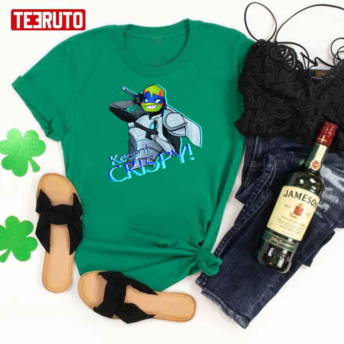 Keep It Crispy Leo Teenage Mutant Ninja Turtles Unisex T-Shirt