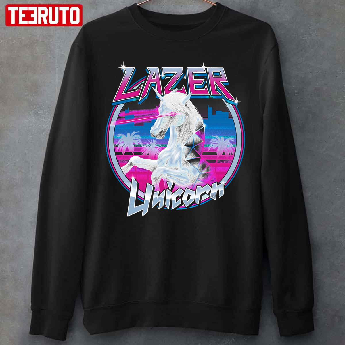 Lazer Unicorn Unisex T-Shirt