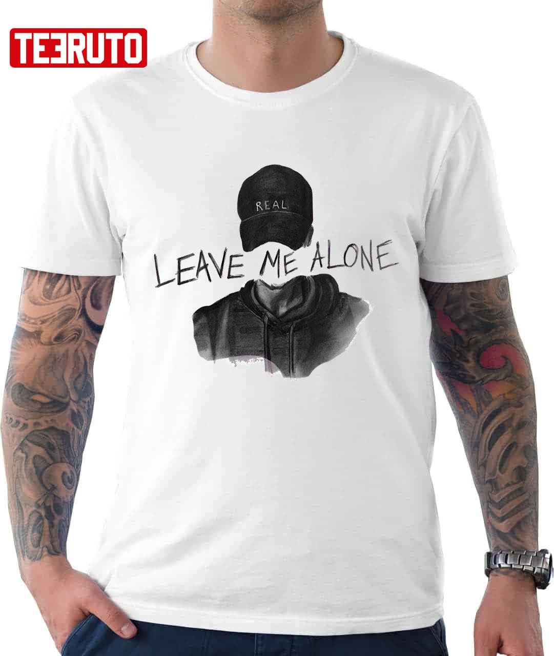 Leave Me Alone Lyrics NF Rapper Real Music Fanart Unisex T-Shirt