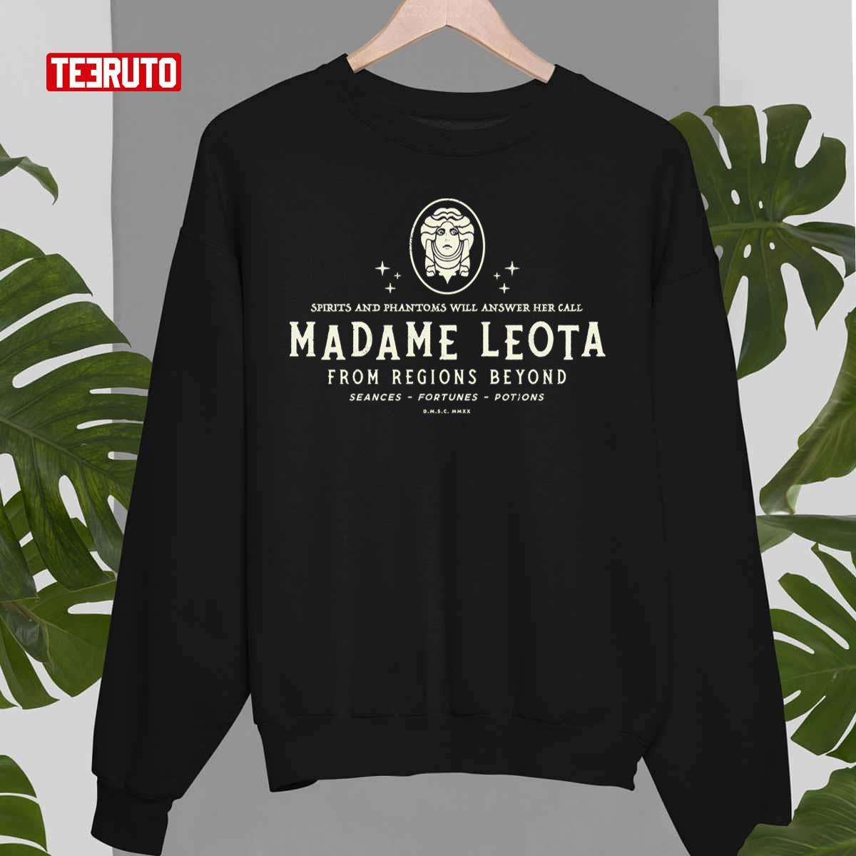 Leota Theme Park Madame Leota From Regions Beyond Unisex Sweatshirt