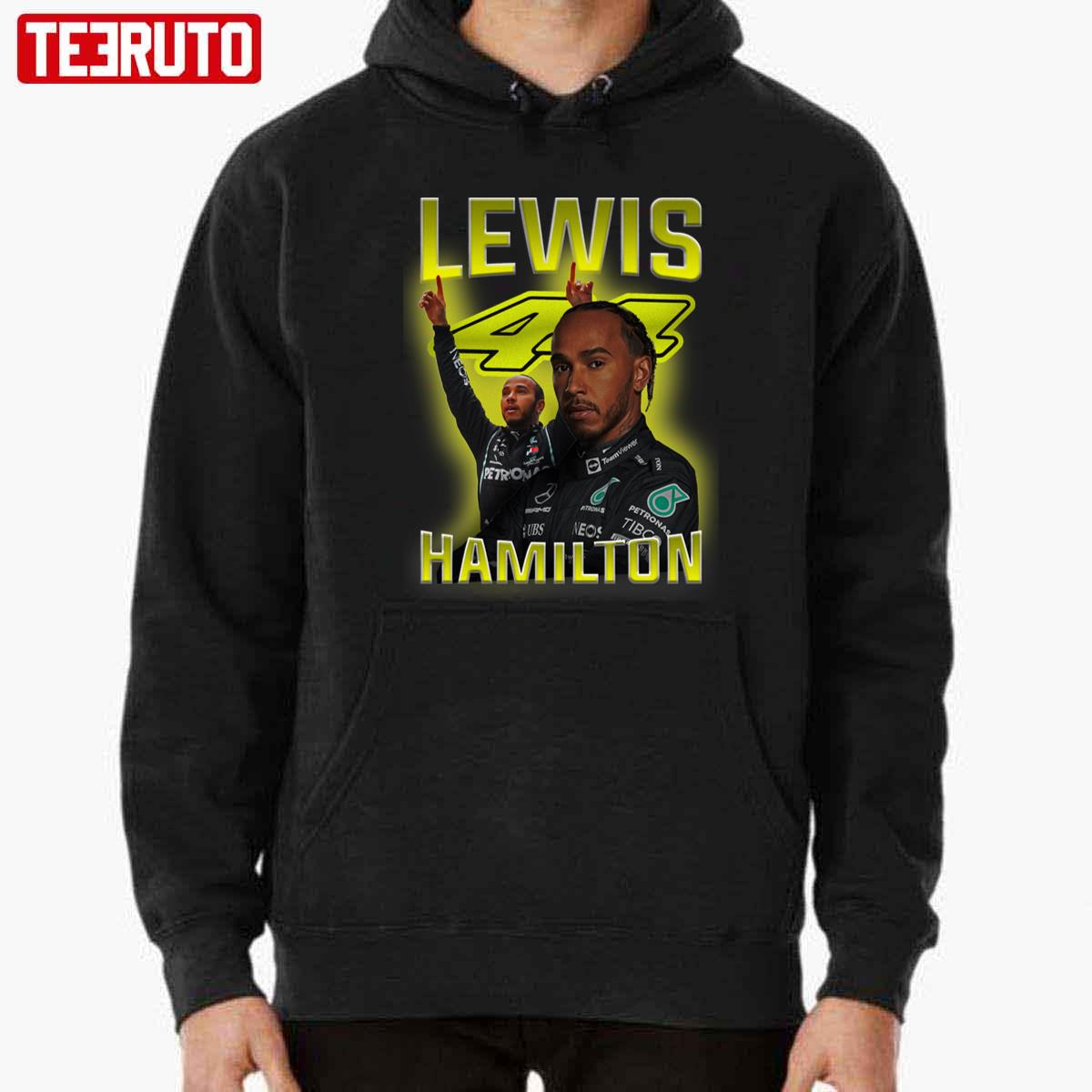 Lewis Hamilton 44 Formula 1 Bootleg 90s Unisex T-Shirt