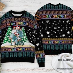 Lgbtq Mery Christmas Heartstopper Ugly Wool Knitted Xmas Matching Sweater