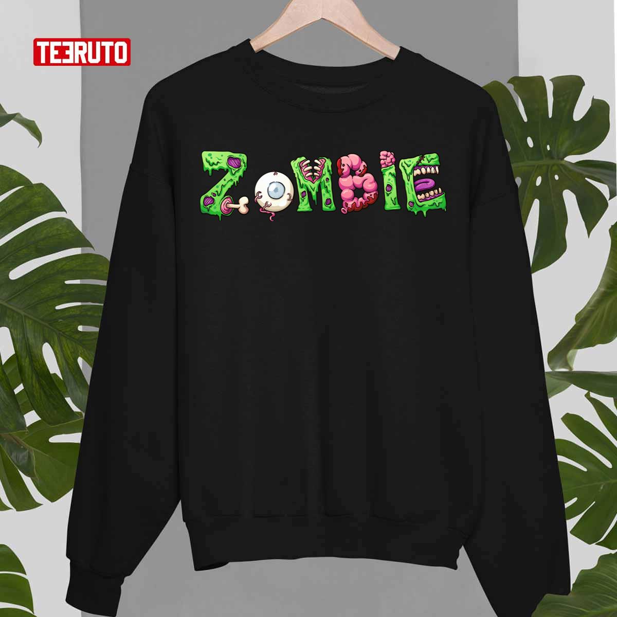 Logo Doodle Zombies Love Brains Unisex Sweatshirt