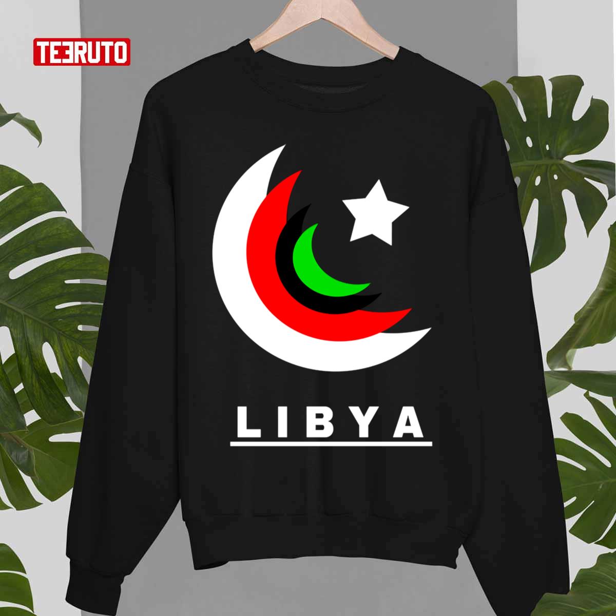 Logo Flag Libya Unisex Sweatshirt