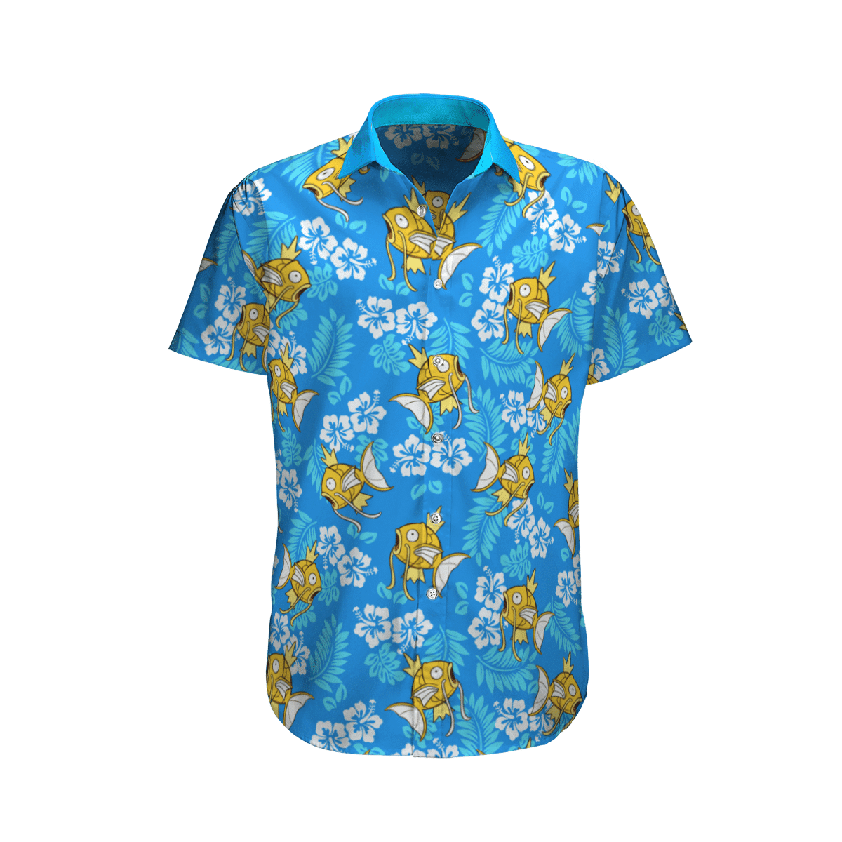 Magikarp Tropical Beach Pokemon Hawaiian Shirt