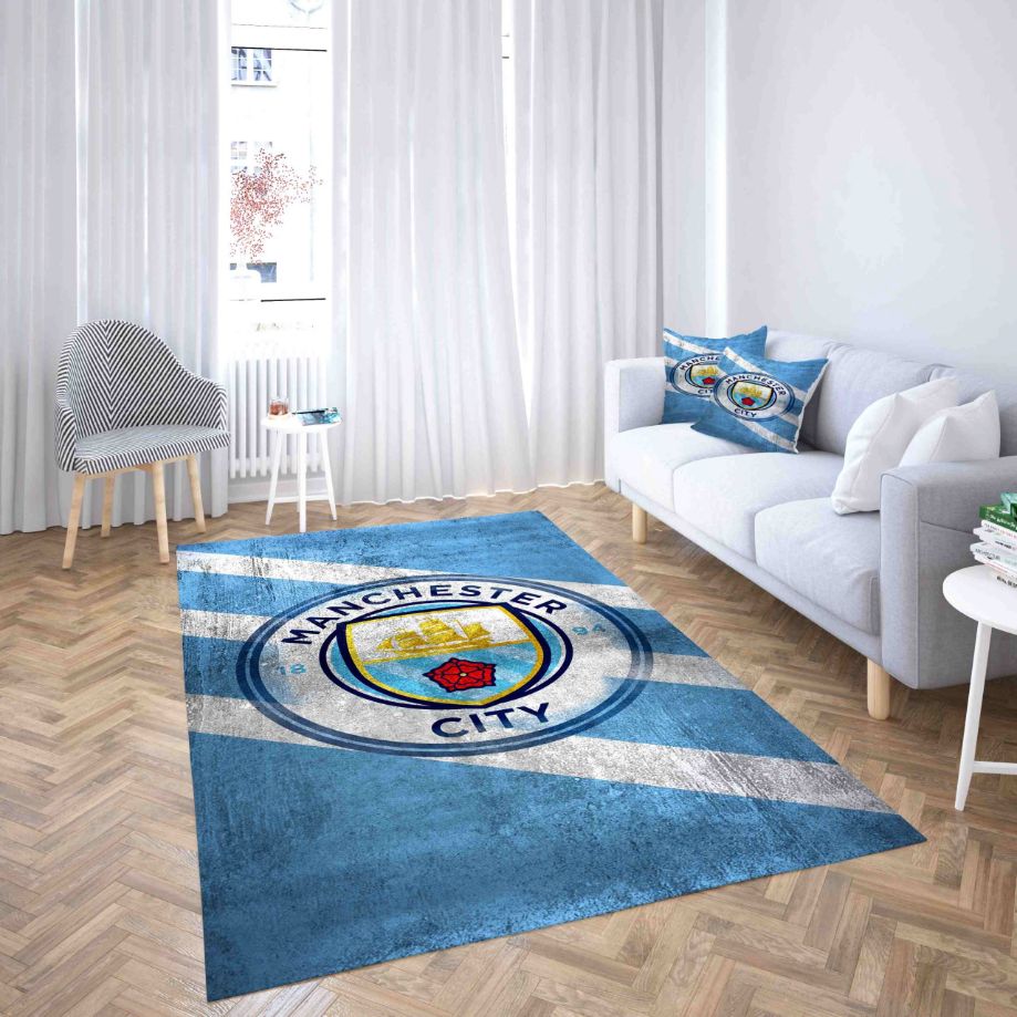 Manchester City Football Club Old Version Carpet Living Room Rugs