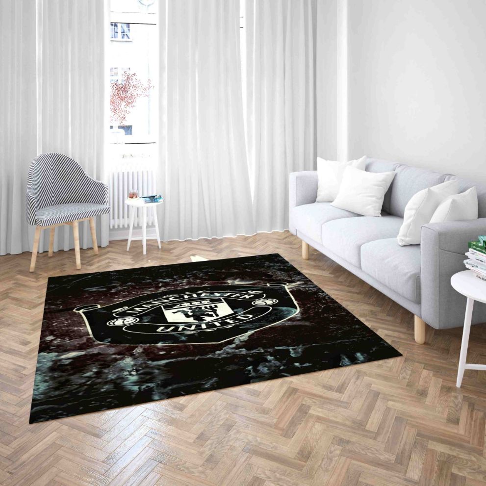 Manchester United Football Magic Play Carpet Living Room Rugs - Teeruto