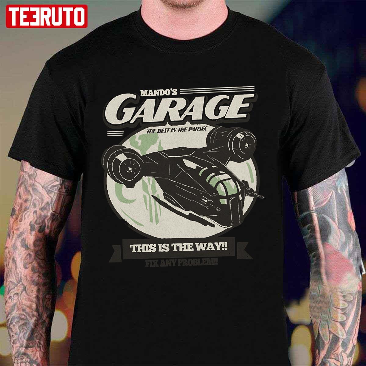 Mando's Garage Unisex T-Shirt