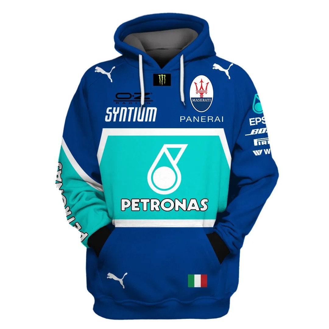 Maserati 3D Petronas Racing Team Italian Petronas Team AOP Unisex Hoodie