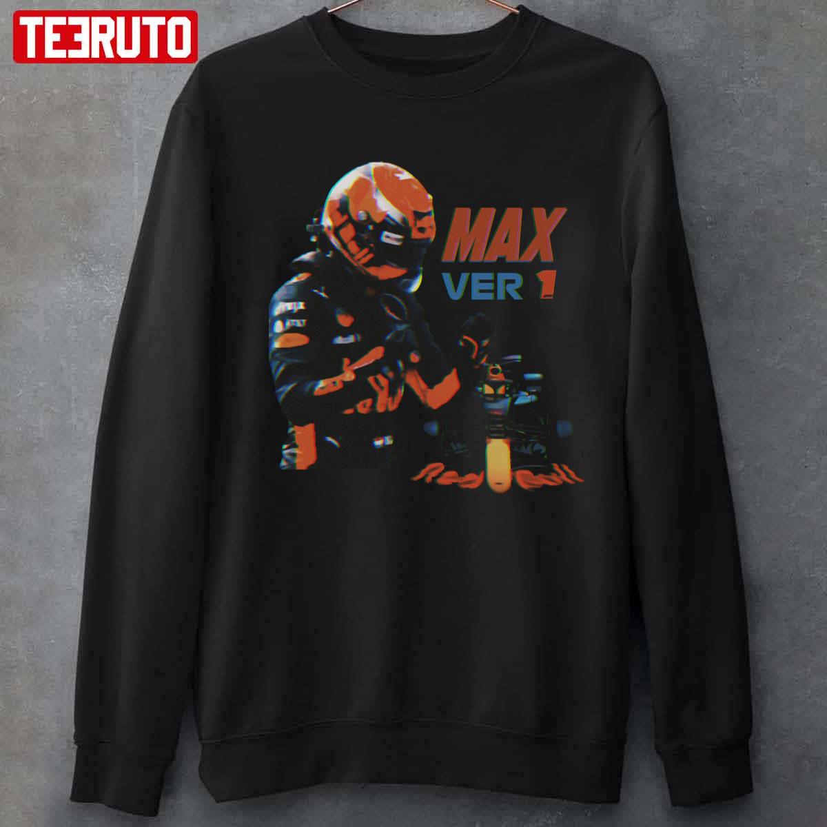 Max Ver Max Verstappen Red Bull 90s Vintage Style Formula 1 ChampionF1 Unisex T-shirt