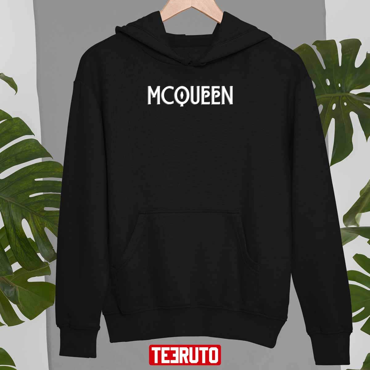 MCQueen Logo White Unisex Sweatshirt