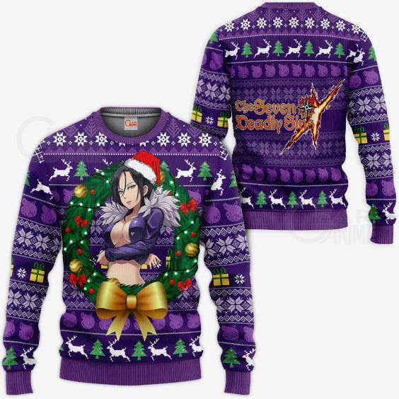 Merlin Ugly Christmas Seven Deadly Sins Xmas Knitted Sweater