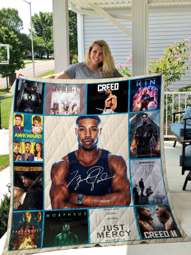 Michael B. Jordan Collection Quilt Blanket Teeruto