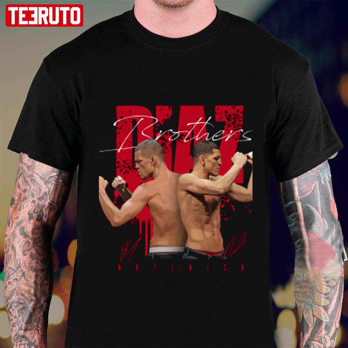 Mma Ufc Diaz Nate Stockton Nick Diaz Jiu Jitsu Diaz Brothers Boxing 209 Unisex T-shirt