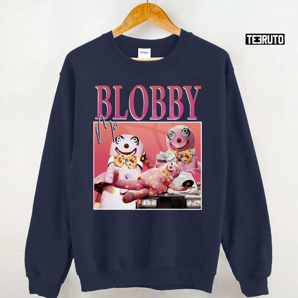 Mr Blobby Homage Vintage 90s Unisex Sweatshirt