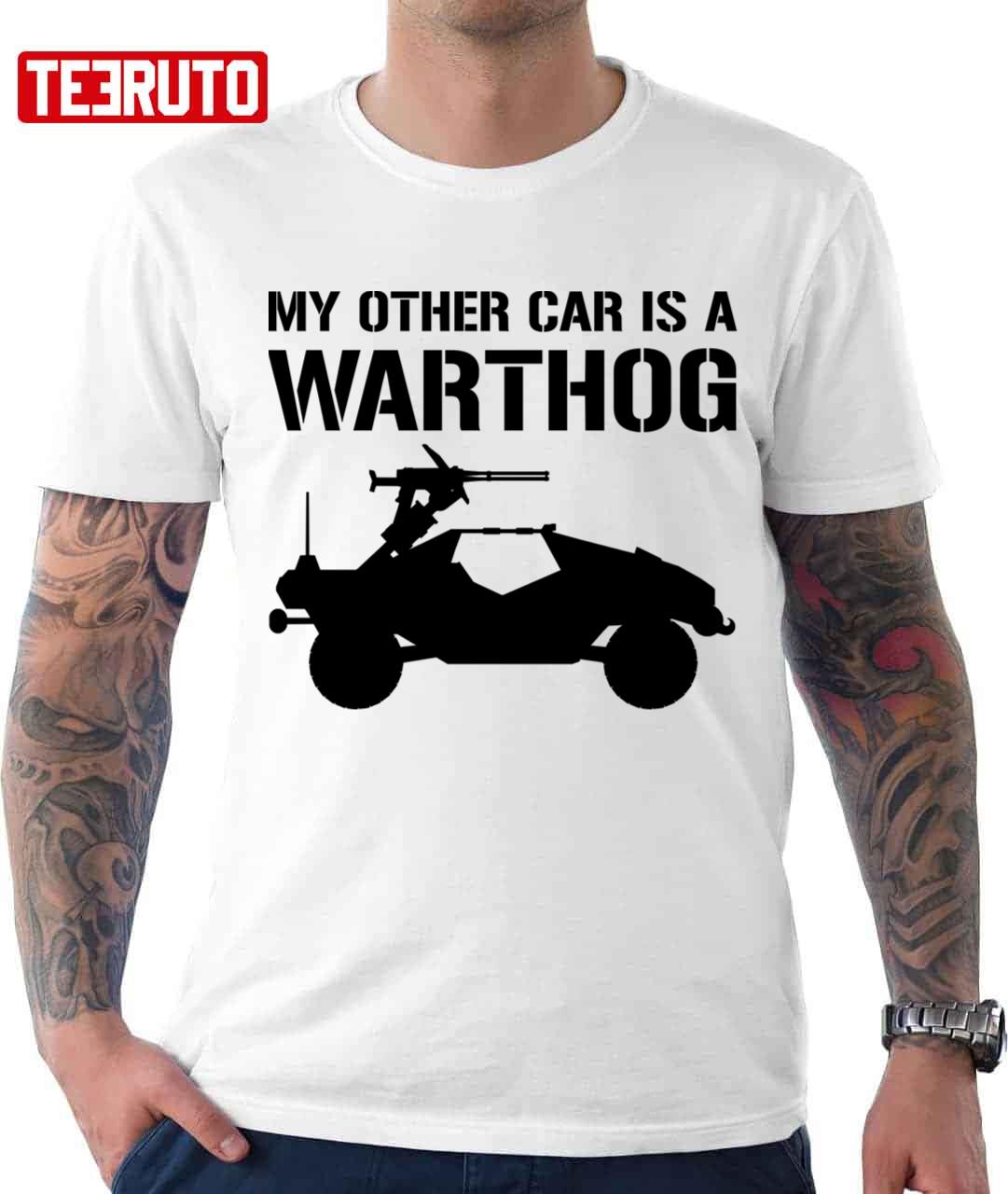 My Other Car Is A Warthog Profile Halo Infinite Unisex T Shirt Teeruto