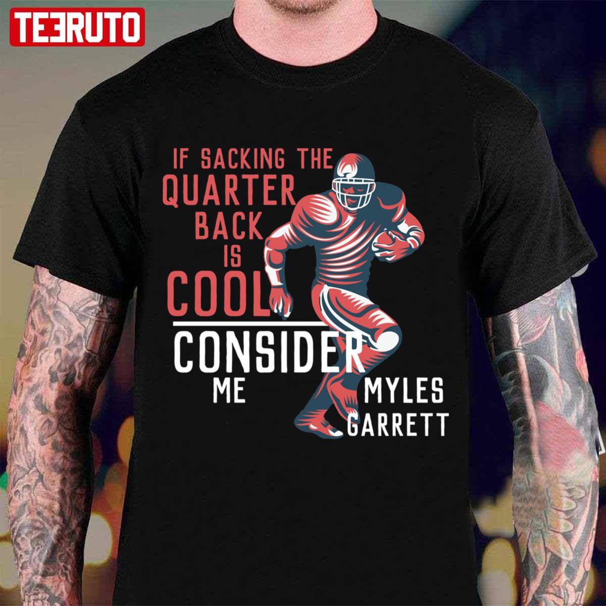 Myles Garrett 95 For Cleveland Browns Fans Consider Me Unisex T-shirt -  Teeruto