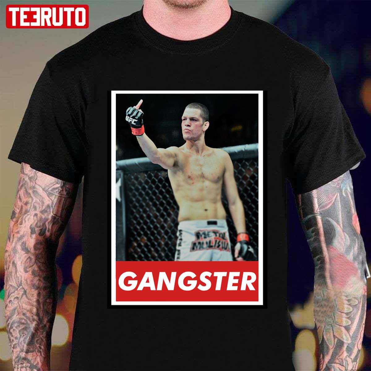 Nate Gangster Diaz Fvck You Unisex T-shirt