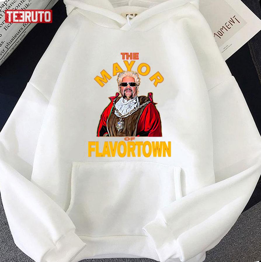 New Guy Fieri Fans Mayor Of Flavortown Unisex Sweatshirt