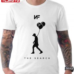 NF Rapper Holding Balloons The Search Unisex T-Shirt