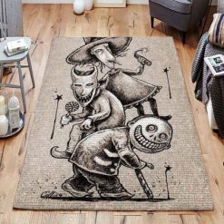 Nightmare Before Christmas Living Room Rugs Carpet 12