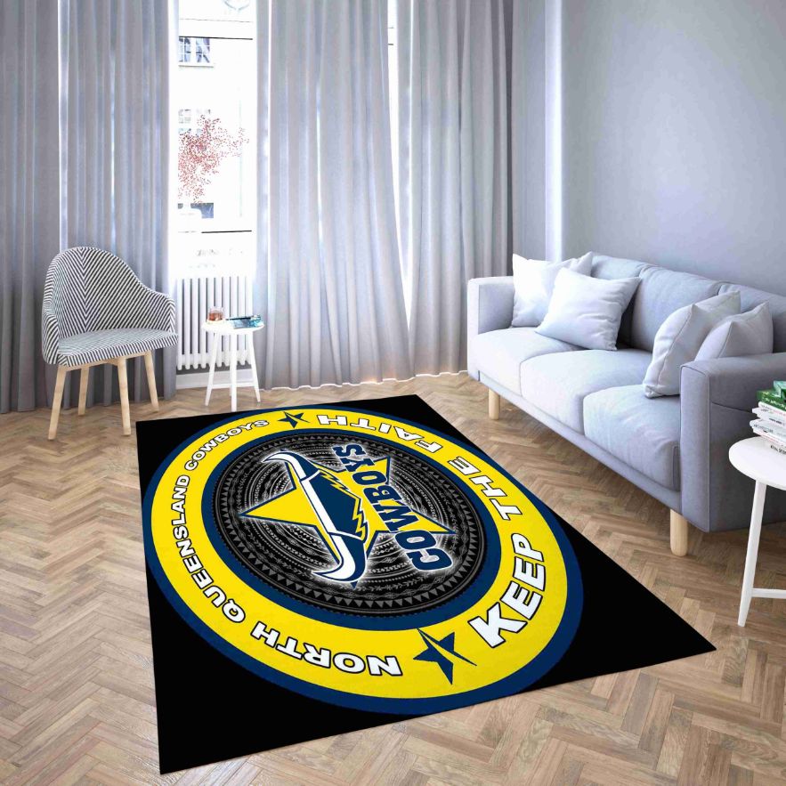 North Queensland Cowboys Living Room Rug Carpet Teeruto